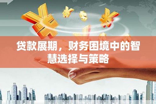 铜山贷款展期，财务困境中的智慧选择与策略
