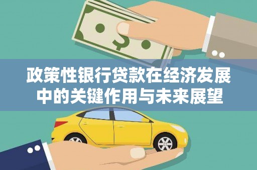 铜山政策性银行贷款在经济发展中的关键作用与未来展望