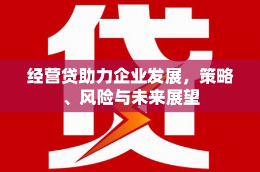 铜山经营贷助力企业发展，策略、风险与未来展望