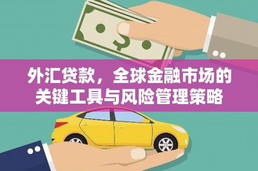 铜山外汇贷款，全球金融市场的关键工具与风险管理策略