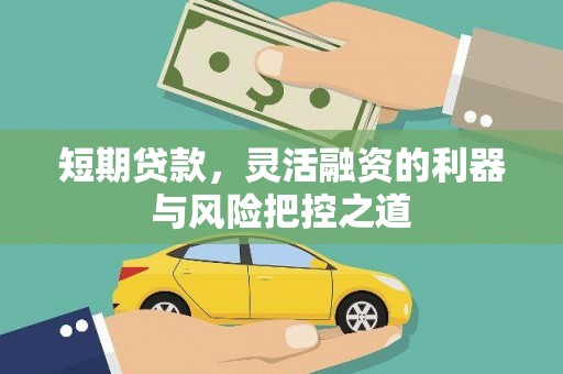 铜山短期贷款，灵活融资的利器与风险把控之道