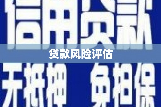 铜山贷款风险评估