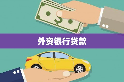 铜山外资银行贷款