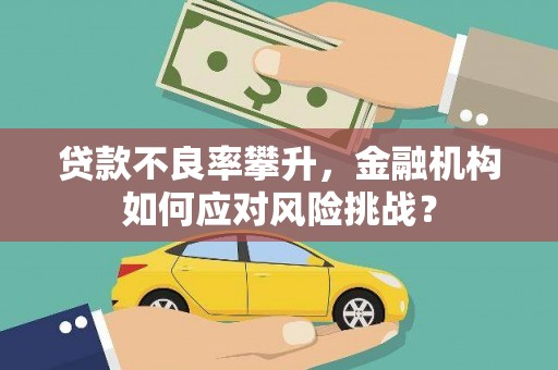 铜山贷款不良率攀升，金融机构如何应对风险挑战？