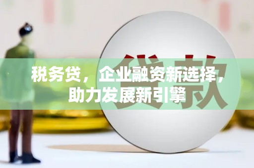 铜山税务贷，企业融资新选择，助力发展新引擎