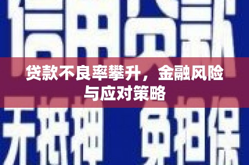 铜山贷款不良率攀升，金融风险与应对策略