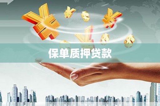 铜山保单质押贷款