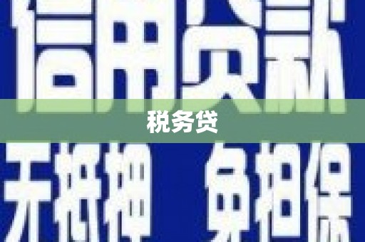 铜山税务贷
