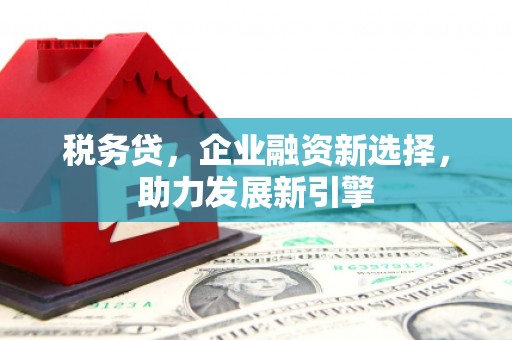 铜山税务贷，企业融资新选择，助力发展新引擎