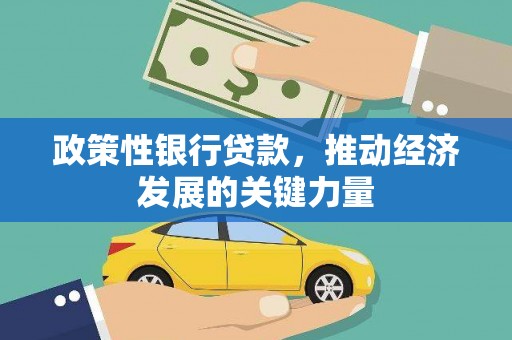 铜山政策性银行贷款，推动经济发展的关键力量